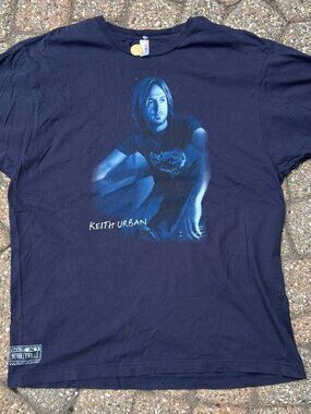 Vintage 2006 Keith Urban Live Tour T-Shirt Anvil Tag Made In Monkeyville XL